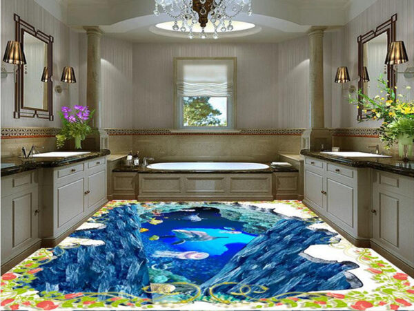 floor sticker 3D 120*80cm
