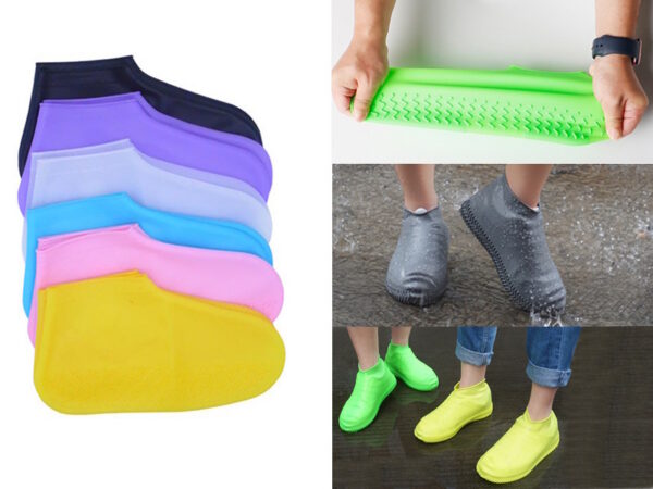silicone waterproof shoe cover (size M)