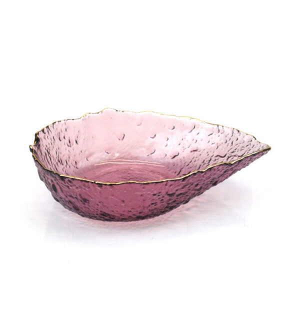 glass bowl for fruit, or salad, or candy 12*17cm