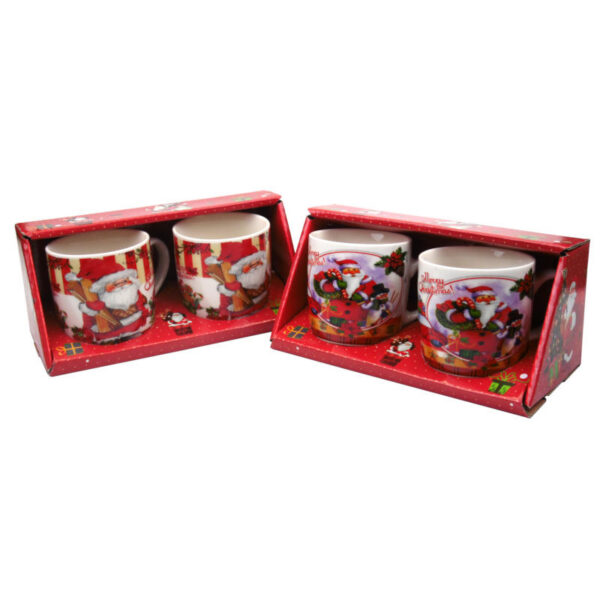 mugs (set of 2) 7cm in gift box