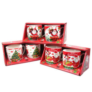 mugs (set of 2) 7cm in gift box