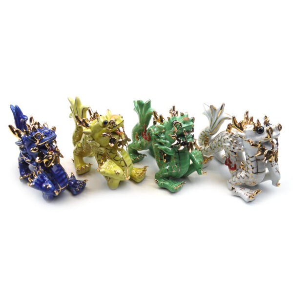 ceramic dragon figurine 10cm
