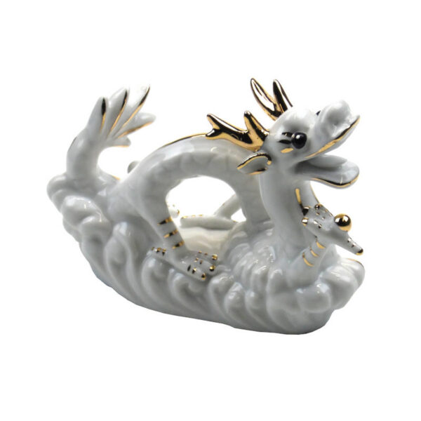 ceramic dragon figurine 8cm