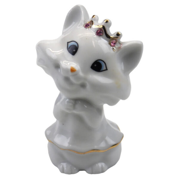 porcelain cats figurine 8cm