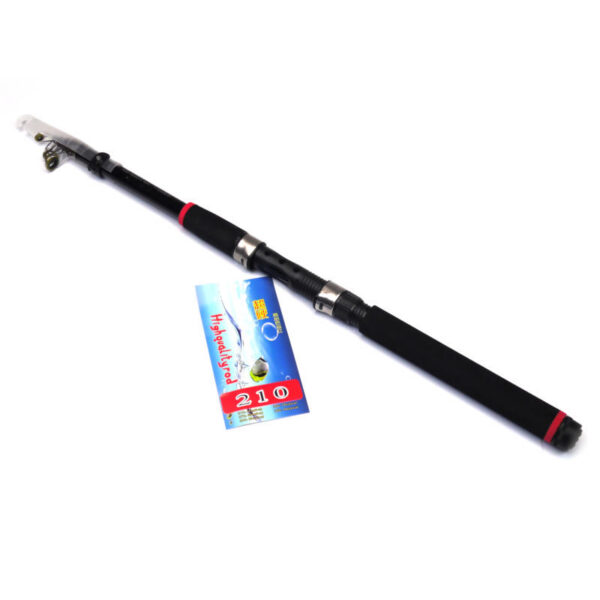 telescopic rod 210 cm
