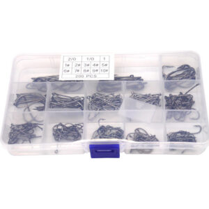 set of fishing hooks 200 pcs